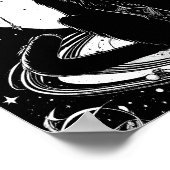 Kosmische Katze - Katze I Poster (Ecke)