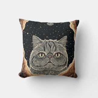 Kosmische Katze Kissen