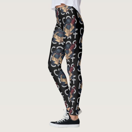 Kosmische Katze Leggings (Links)