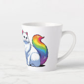 Kosmische Katze Milchtasse (Rechts)