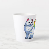 Kosmische Katze Milchtasse (Vorderseite)