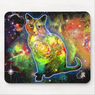 Kosmische Katze Omicron Mousepad