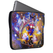 Kosmische Katze Psi Electronics Bag Laptopschutzhülle (Vorne Rechts)