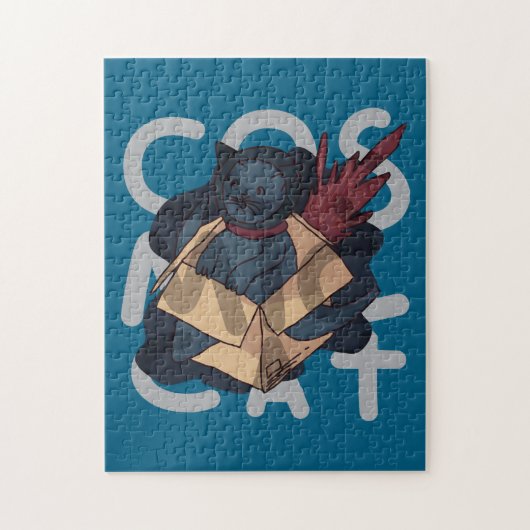 Kosmische Katze Puzzle (Vertikal)