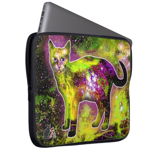 Kosmische Katze Sigma Electronics Bag Laptopschutzhülle (Vorne Rechts)