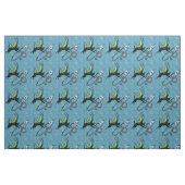 Kosmische Katze Snowflake Stoff (Fat Quarter (45,7 x 55,9 cm))