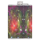 Kosmische Katze Zeta Flachmann (Rückseite)