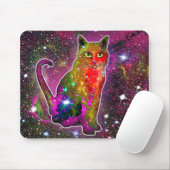 Kosmische Katze Zeta Mousepad (Mit Mouse)