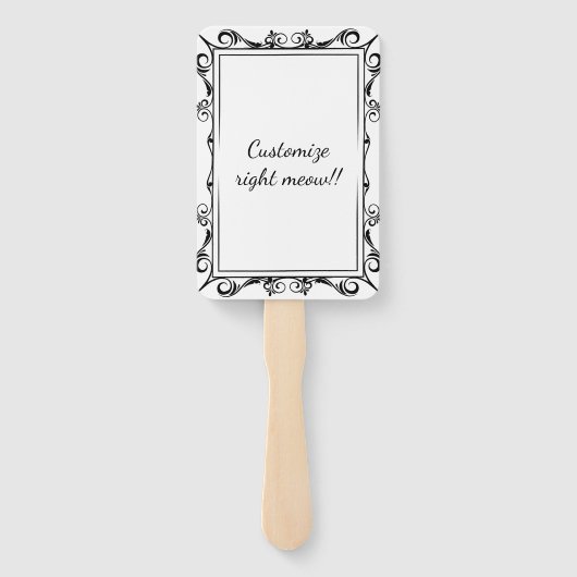 Kosmische Katzen Fächer (Rückseite)