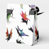 Kosmische Katzen Geschenkschachtel (Rückseite)