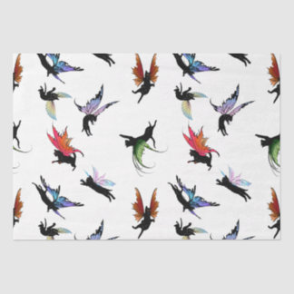 Kosmische Katzen Seidenpapier