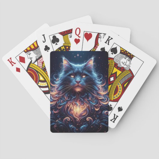 Kosmische Katzen Spielkarten (Rückseite)