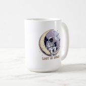 Kosmische Katzenkontemplation Kaffeetasse (VorderseiteRechts)