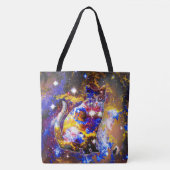 Kosmische Katzenpsi Tasche (Vorderseite)