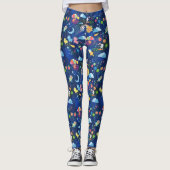 Kosmische Kawaii Leggings (Vorderseite)