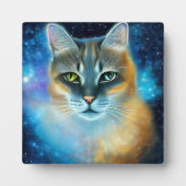 Kosmische Kitty Fotoplatte (Vorderseite)