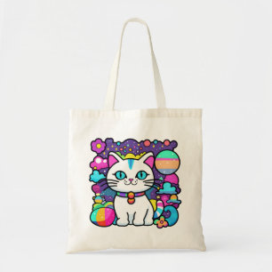 Kosmische Kitty Katze Tragetasche