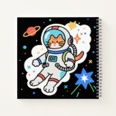 Kosmische Kitty: Paws im Orbit Notizblock (Rückseite)