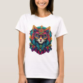 Kosmische Kitty T-Shirt (Vorderseite)