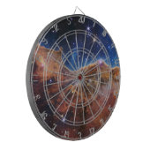 Kosmische Klippen Carina Nebula Weltraum-Webkop Te Dartscheibe (Vorderseite Links)