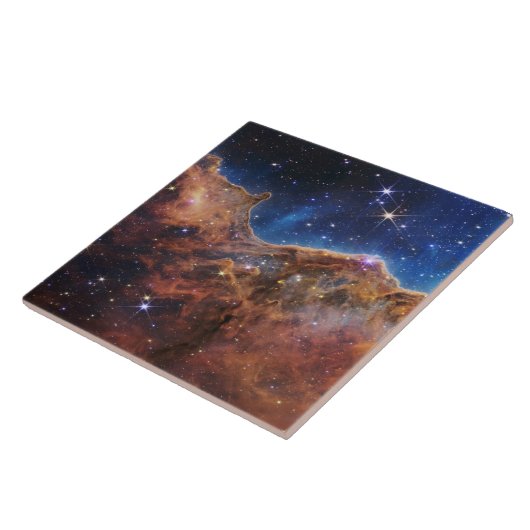 Kosmische Klippen Carina Nebula Weltraum-Webkop Te Fliese (Seite)