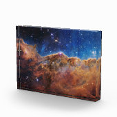 Kosmische Klippen Carina Nebula Weltraum-Webkop Te Fotoblock (Rechts)