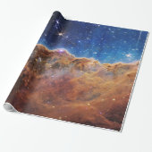 Kosmische Klippen Carina Nebula Weltraum-Webkop Te Geschenkpapier (Ungerollt)