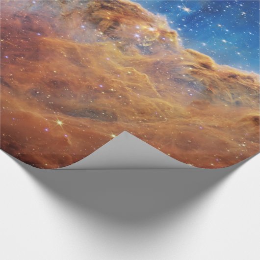 Kosmische Klippen Carina Nebula Weltraum-Webkop Te Geschenkpapier (Ecke)