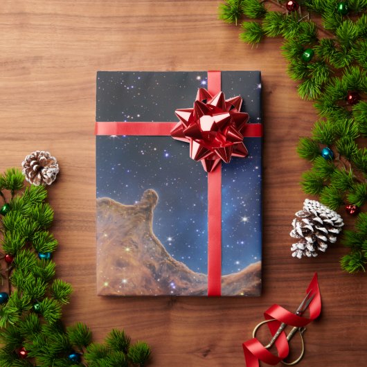 Kosmische Klippen Carina Nebula Weltraum-Webkop Te Geschenkpapier (Feiertagsgeschenk)