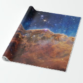 Kosmische Klippen Carina Nebula Weltraum-Webkop Te Geschenkpapier (Ungerollt)