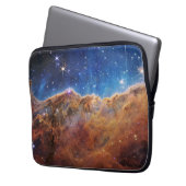 Kosmische Klippen Carina Nebula Weltraum-Webkop Te Laptopschutzhülle (Vorderseite Links)
