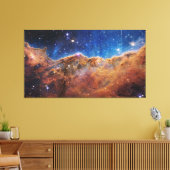 Kosmische Klippen Carina Nebula Weltraum-Webkop Te Leinwanddruck (Insitu (Wohnzimmer))