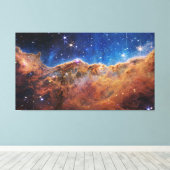 Kosmische Klippen Carina Nebula Weltraum-Webkop Te Leinwanddruck (Insitu (Holzboden))