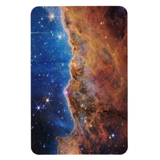 Kosmische Klippen Carina Nebula Weltraum-Webkop Te Magnet (Vertikal)