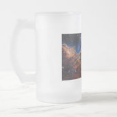 Kosmische Klippen Carina Nebula Weltraum-Webkop Te Mattglas Bierglas (Links)