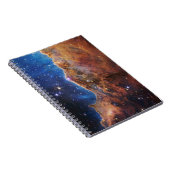 Kosmische Klippen Carina Nebula Weltraum-Webkop Te Notizblock (Rechte Seite)