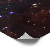 Kosmische Klippen Carina Nebula Weltraum-Webkop Te Poster (Ecke)