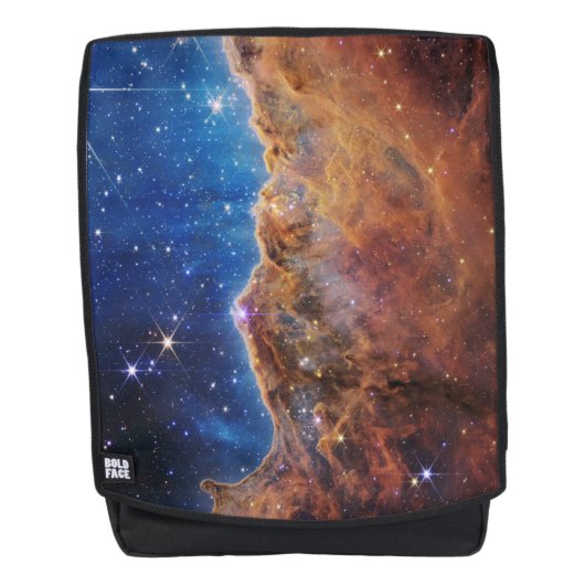 Kosmische Klippen Carina Nebula Weltraum-Webkop Te Rucksack (Vorderseite)