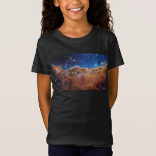 Kosmische Klippen Carina Nebula Weltraum-Webkop Te T-Shirt