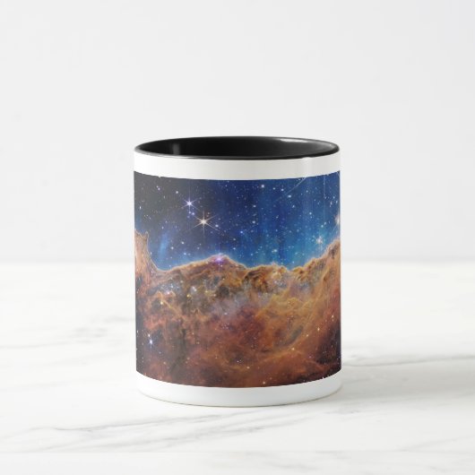 Kosmische Klippen Carina Nebula Weltraum-Webkop Te Tasse (Zentrum)
