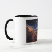 Kosmische Klippen Carina Nebula Weltraum-Webkop Te Tasse (Links)