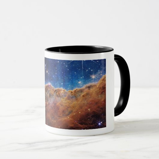 Kosmische Klippen Carina Nebula Weltraum-Webkop Te Tasse (VorderseiteRechts)