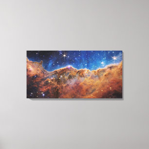 Kosmische Klippen des Carina-Nebels Leinwanddruck