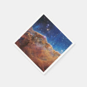 Kosmische Klippen im Carina-Nebel Serviette (Ecke)