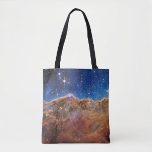 Kosmische Klippen im Carina-Nebel Tasche