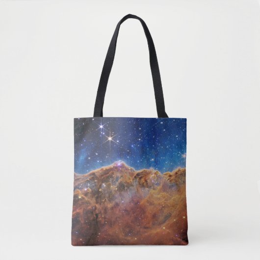 Kosmische Klippen im Carina-Nebel Tasche (Vorderseite)