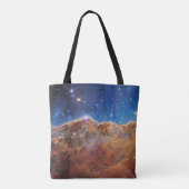 Kosmische Klippen im Carina-Nebel Tasche (Rückseite)