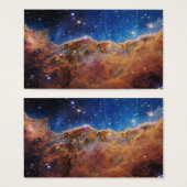 Kosmische Klippen in Carina Nebula Space NASA Webb (Vorne & Hinten)