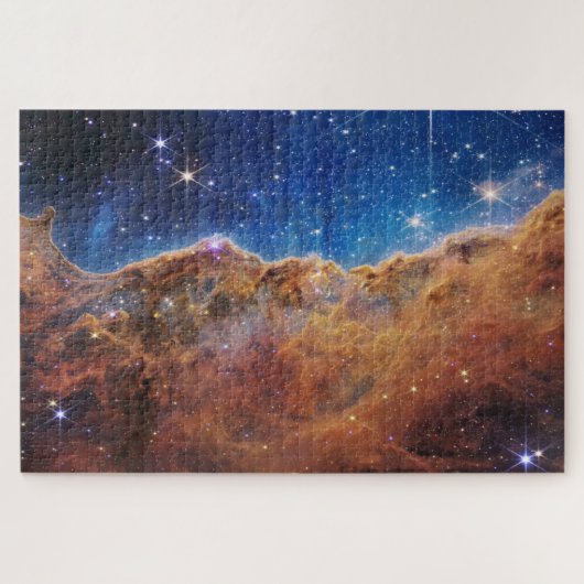 Kosmische Klippen in Carina Nebula Space NASA Webb Puzzle (Horizontal)