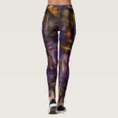 Kosmische Kollisionen Leggings (Rückseite)